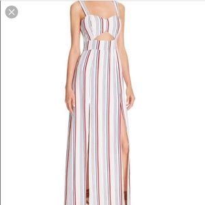 Tularosa Toni Stripe Maxi Dress size M